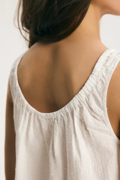 Dámské pyžamo Plumetta - Bílá