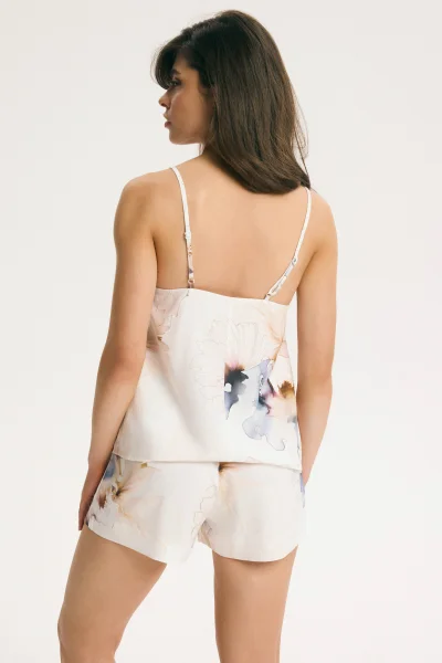 Dámské pyžamo Delightful - viskóza - Krémová