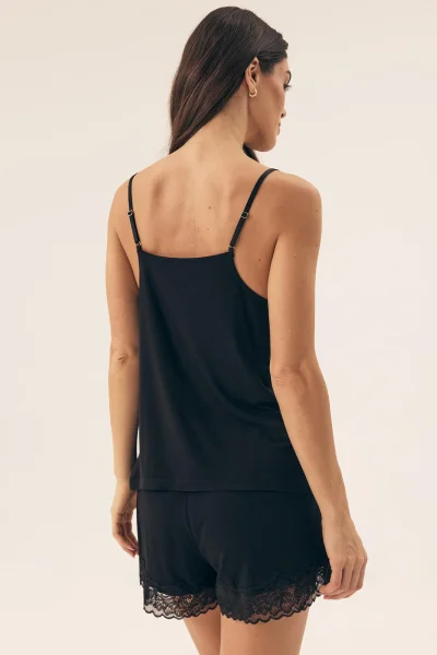 Dámské pyžamo Risotta - Černá