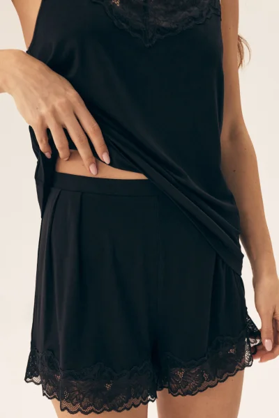 Dámské pyžamo Risotta - Černá