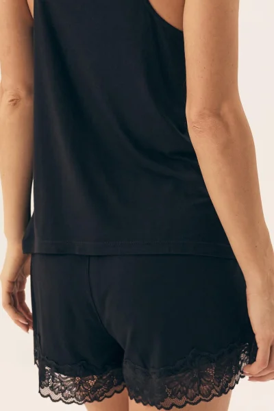 Dámské pyžamo Risotta - Černá