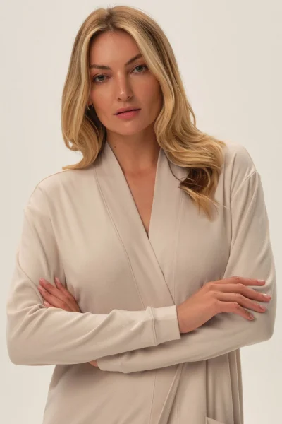 Dámský župan Joyland - Světle béžová