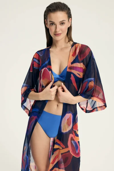 Dámské kimono Papaya - Tmavě modrá