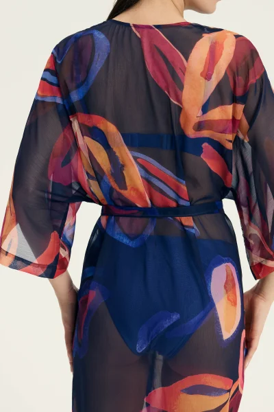 Dámské kimono Papaya - Tmavě modrá