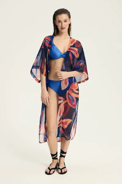 Dámské kimono Papaya - Tmavě modrá