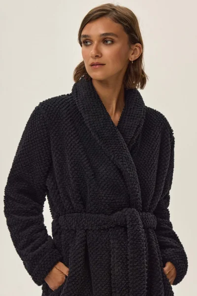 Dámský župan Jamie - Černá