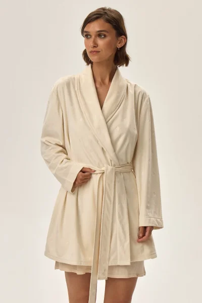 Dámský župan Jamala - Krémová