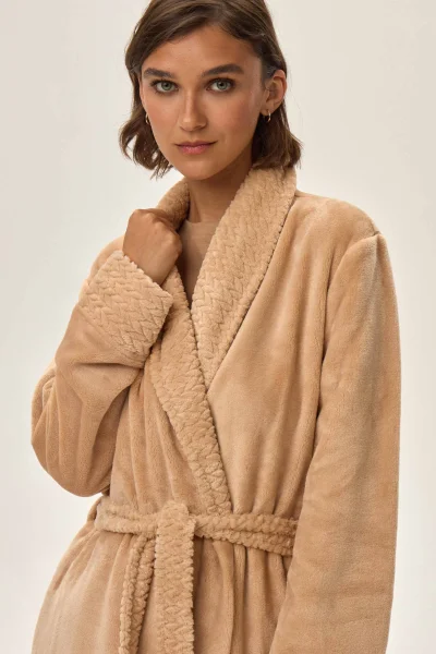 Dámský župan Jolanda - Béžová