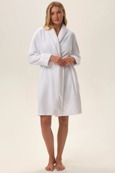 Dámský župan Jolanda - Bílá