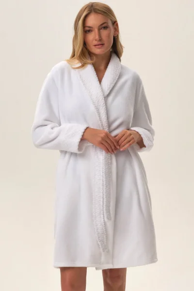 Dámský župan Jolanda - Bílá