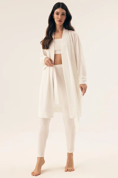 Dámský župan Move - Krémová