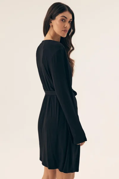 Dámský župan Risa - Černá