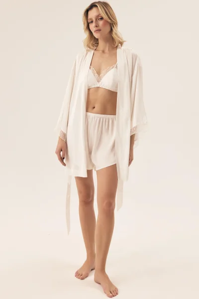 Dámský župan Rhein - Bílá