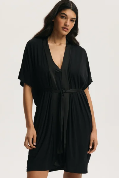 Dámský župan Onyx - Černá