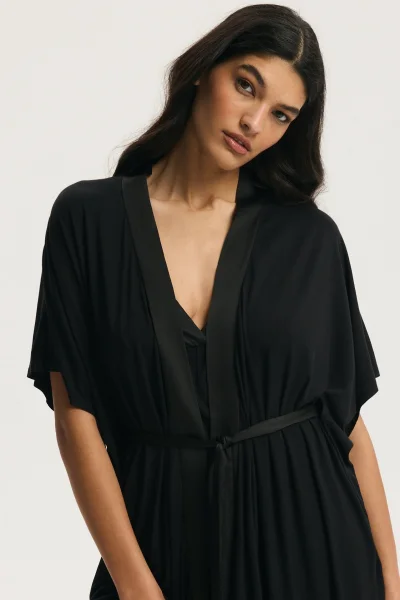 Dámský župan Onyx - Černá