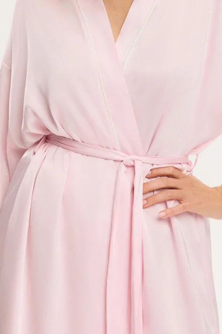 Dámský župan Aware - s kimono rukávy - Světle růžová
