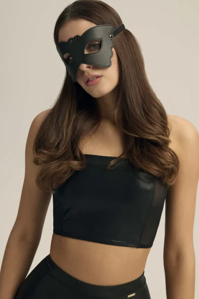 Sexy maska Rough - Černá