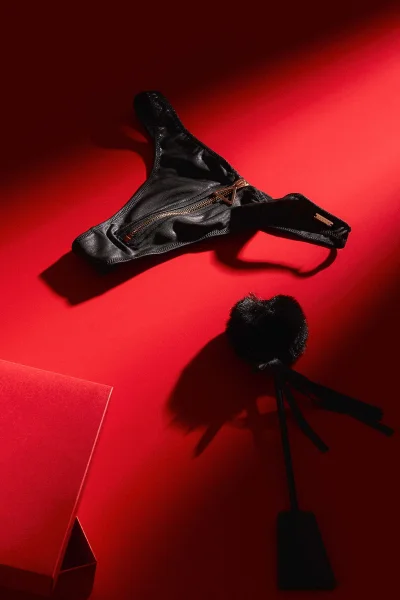 Sexy tanga Wish - Černá