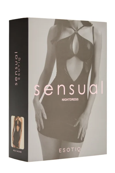 Sexy šaty Welly - Černá