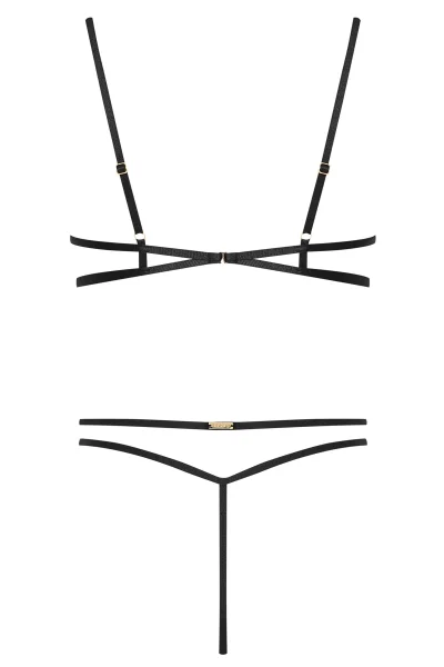 Sexy komplet Wea - 2 dílný - Černá