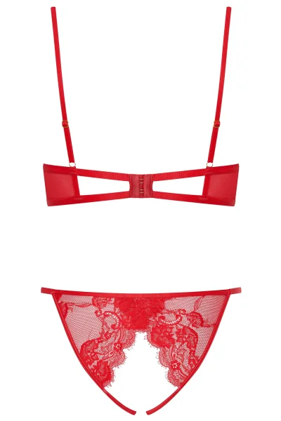 RED Sexy komplet Radiant - 2 dílný - Červená