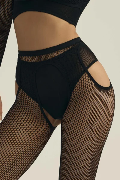 Sexy komplet Sharia - 4 dílný - Černá