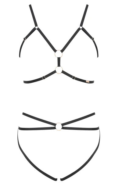 Sexy postroj Honour - Černá