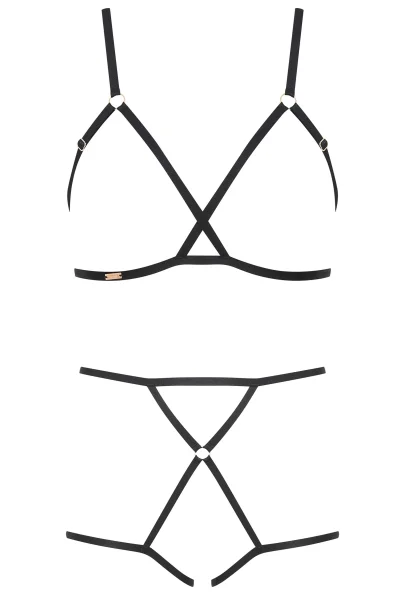 Sexy postroj Hola - Černá