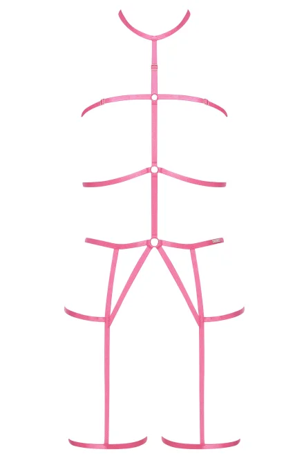 Sexy postroj Hot - Růžová