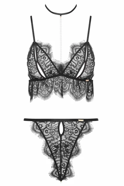 Sexy komplet Perhaps - Černá