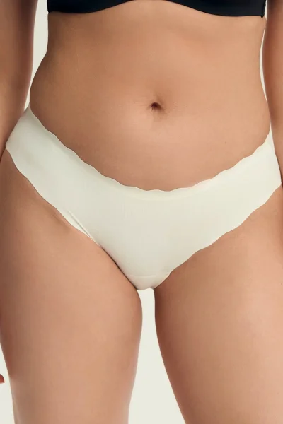 2 PACK kalhotky Peony - Béžová-ecru
