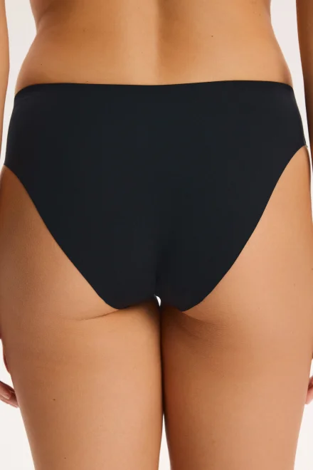 3 PACK nohavičky Polly - Čierno-farebná