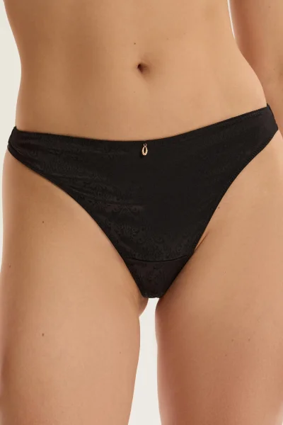 Tanga Charm - Černá