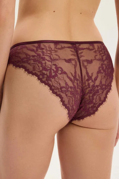 Kalhotky Cloe - Hnědo-červená (Mahoniová)