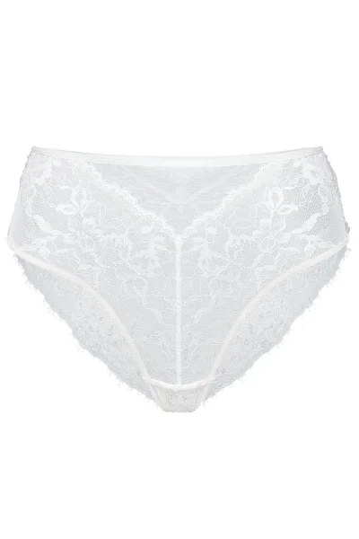 Kalhotky Cloe - vyšší pas - Krémová