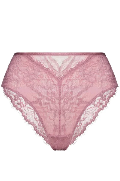 Kalhotky Cloe - vyšší pas - Starorůžová