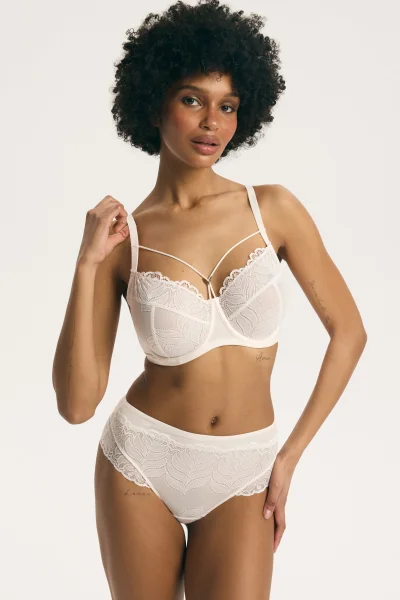 Kalhotky Aurora - vyšší pas - Světle růžová