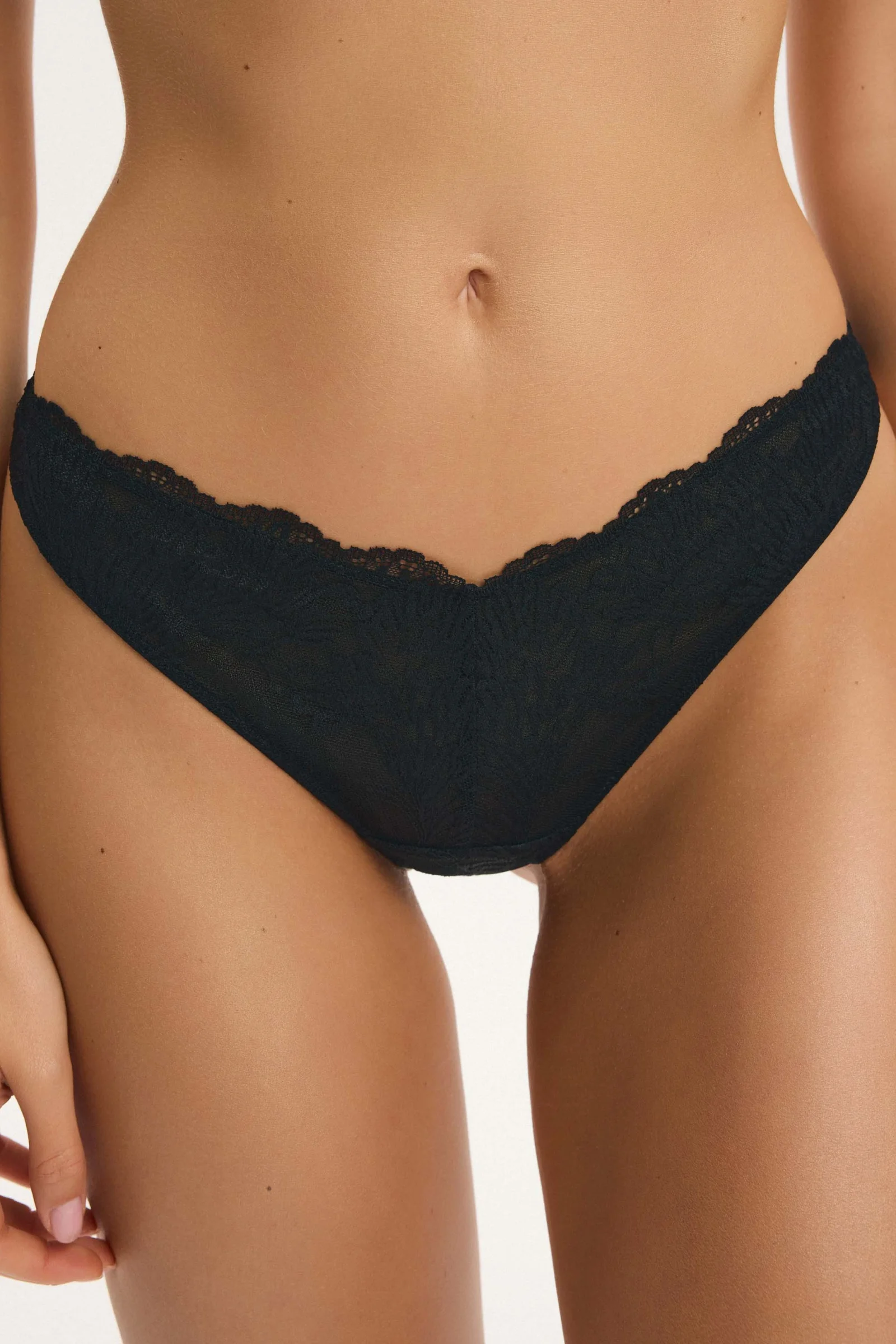 Tanga Esotiq Monique Černá XL