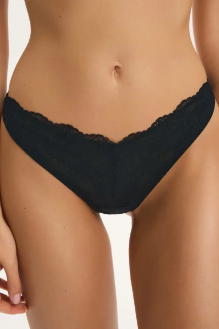 Tanga Monique - Černá