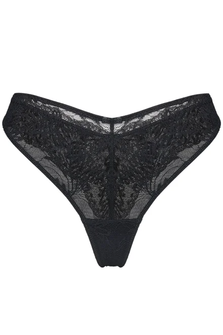 Tanga Monique - Černá