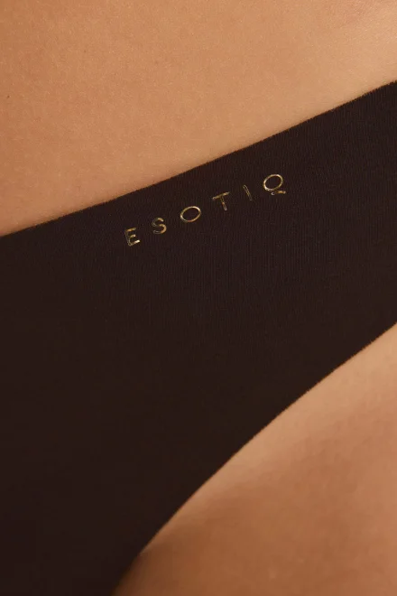 2 PACK tanga Persea - Ecru-Hnědá