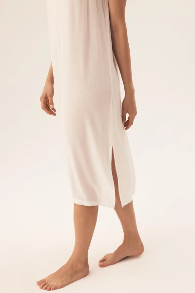 Noční košilka Ritu - Krémová