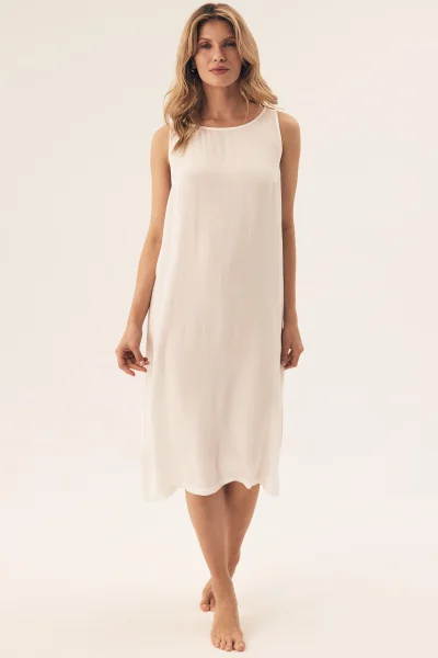 Noční košilka Ritu - Krémová