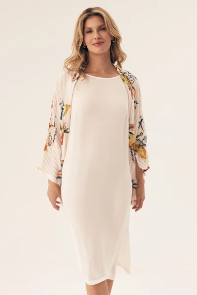 Noční košilka Ritu - Krémová