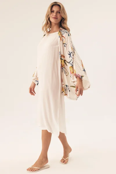 Noční košilka Ritu - Krémová