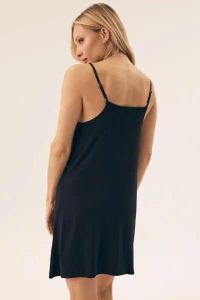 Noční košilka Risotta - Černá