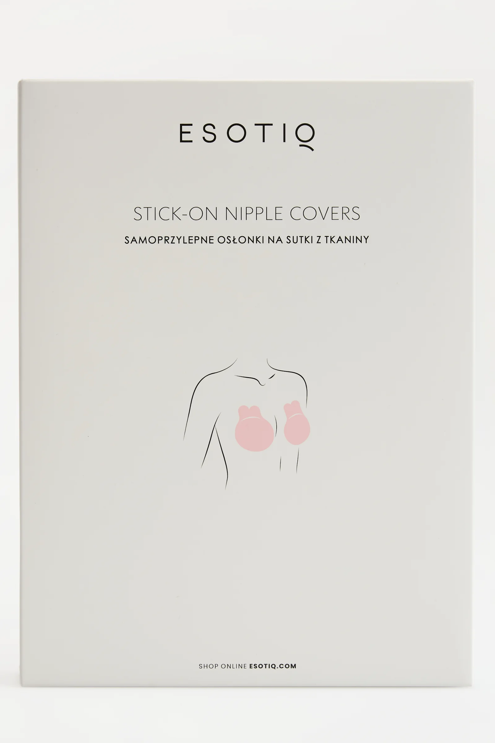 Samolepicí push-up nálepky Esotiq 44375 - silikon Béžová B/C
