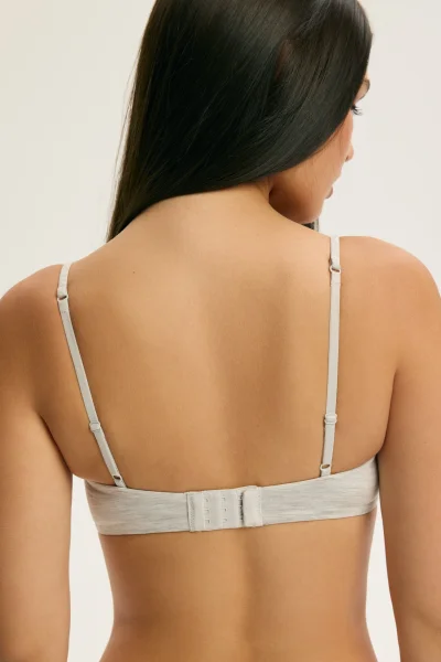 Podprsenkový top Comfie - Světle šedá