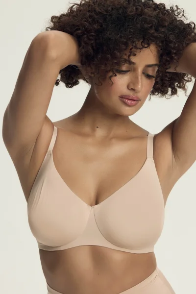 Nevyztužená podprsenka Subtelle - minimizer - Béžová