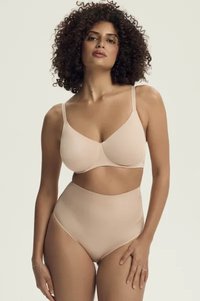 Nevyztužená podprsenka Subtelle - minimizer - Béžová